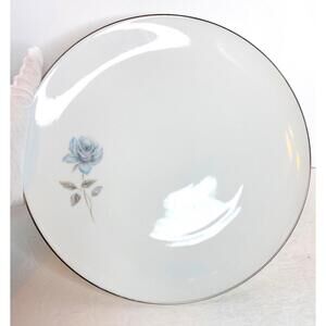 Noritake SIMONE (6407) 10 1/2" Dinner Plate, Blue Rose